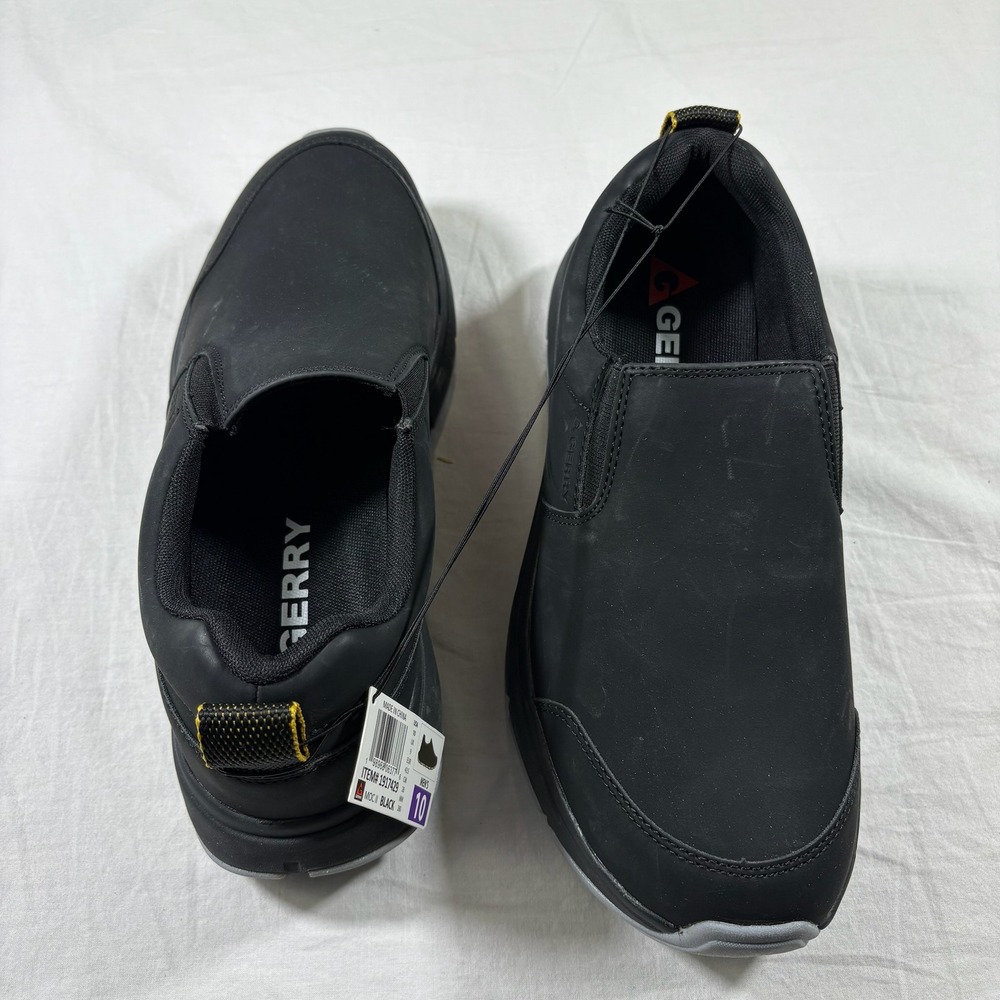 Gerry Moc II Slip On Shoes‎ Mens 10 Black NEW